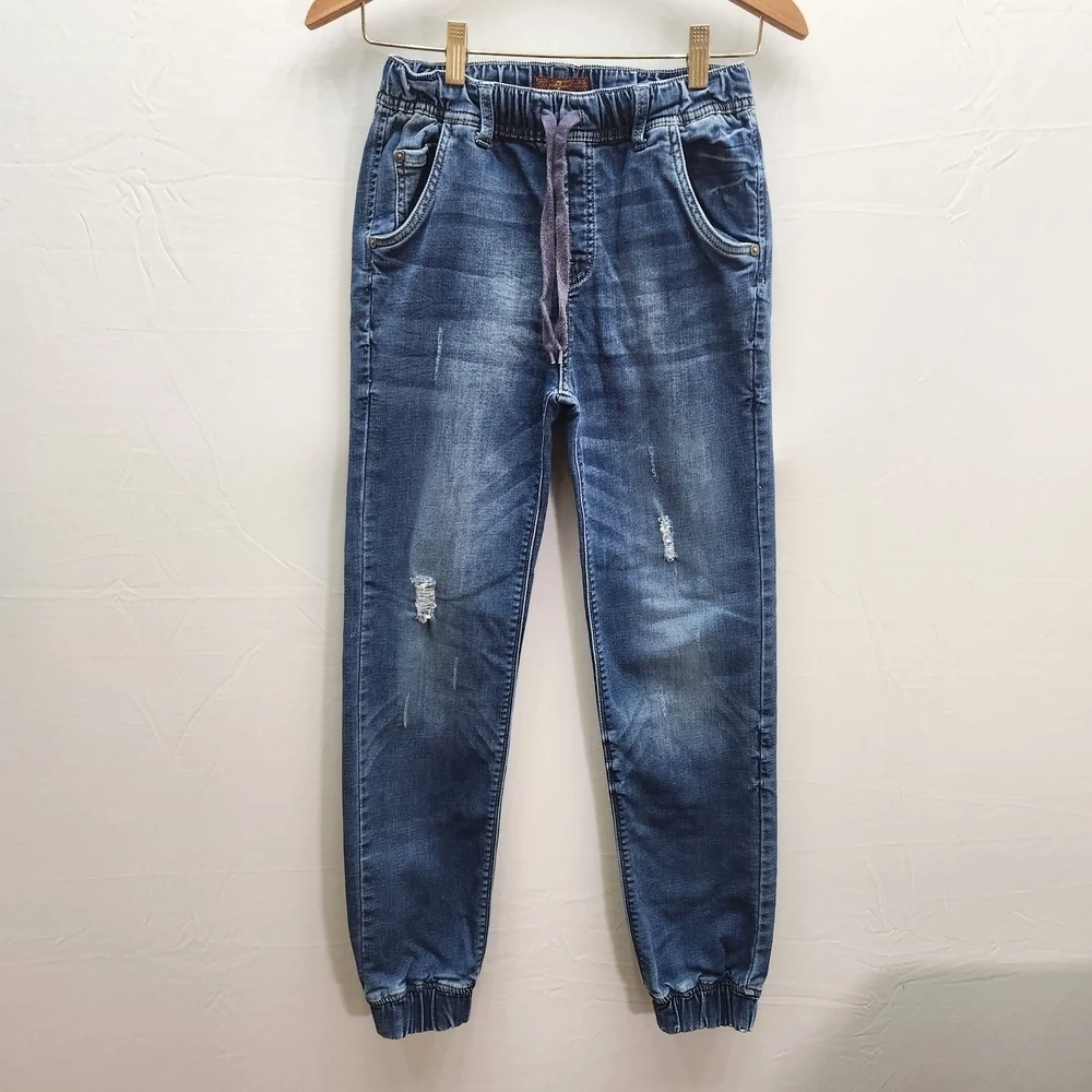 7 For All Mankind Kids Blue Joggers Size 16